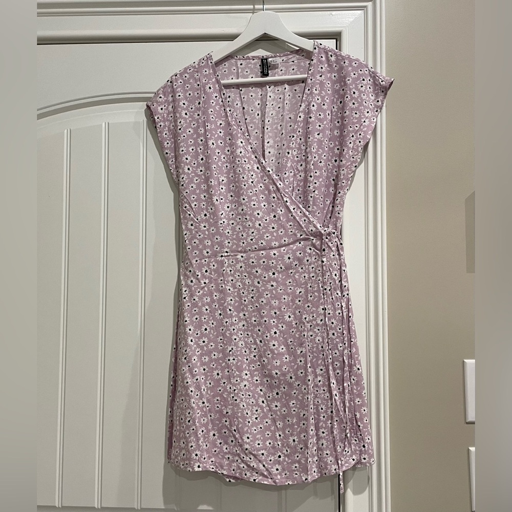 H&M Lilac floral dress